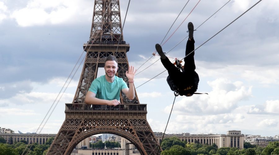 SPREJEM NAVIJAČEV V ZABAČENEM: Reprezentanti v mahanju na daljavo z Eifflovega stolpa se vračajo domov!