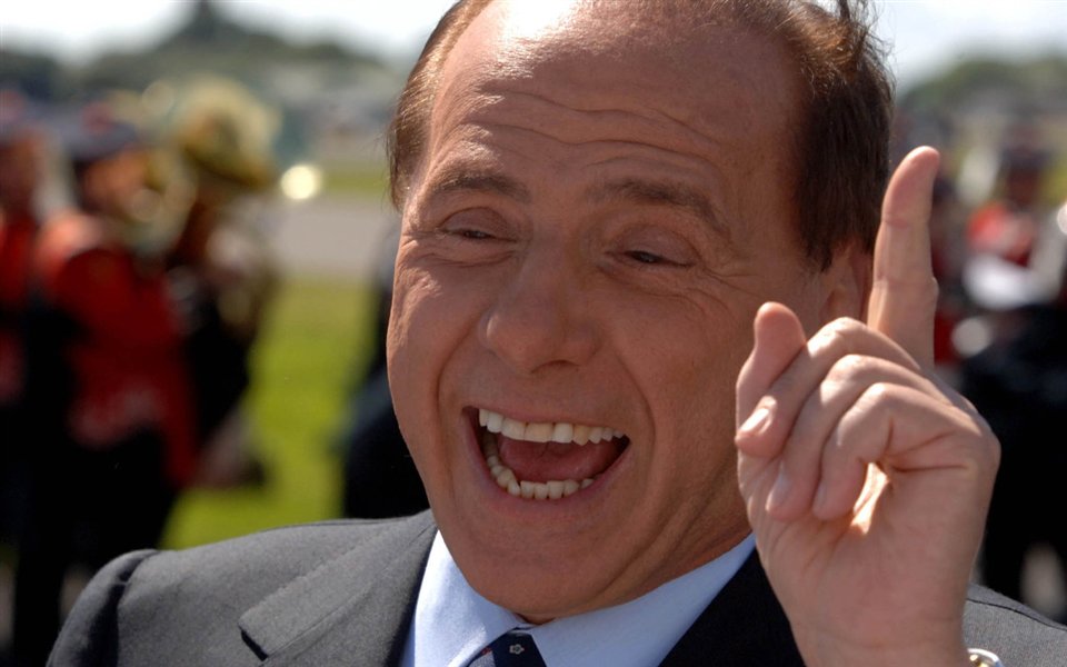 Nasmejani Berlusconi