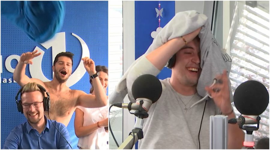  VROČE: BQL navdušila studio, goreč oboževalec slekel oblačila in jih vrgel v Roka in Aneja! 
