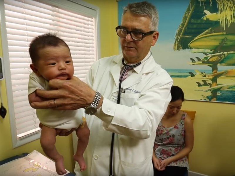 Trik, kako pomiriš dojenčka!