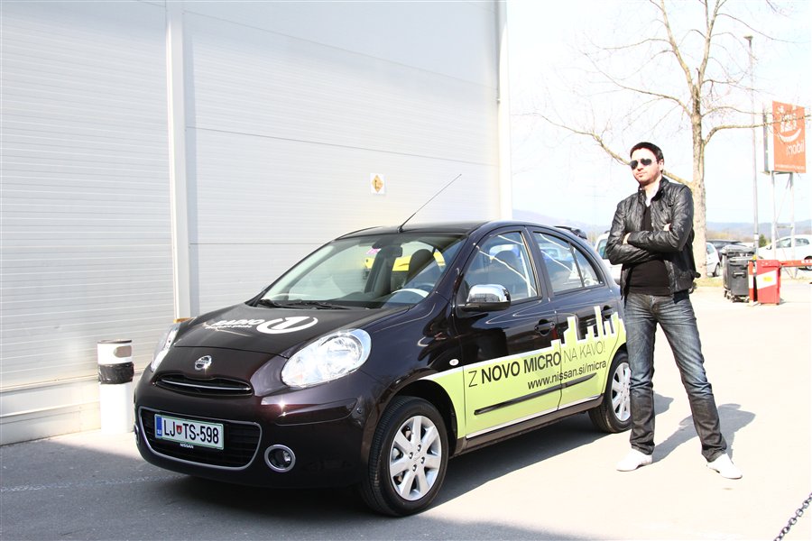 Z Nissan Micro na kavo!