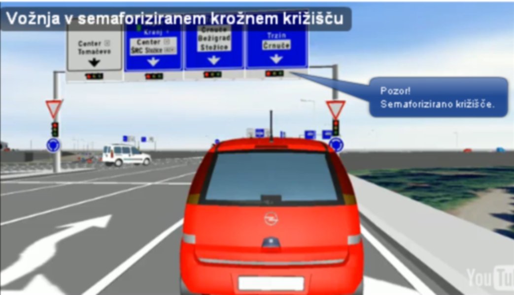 Simulator Razanj Simulator vožnje čez rondo Tomačevo