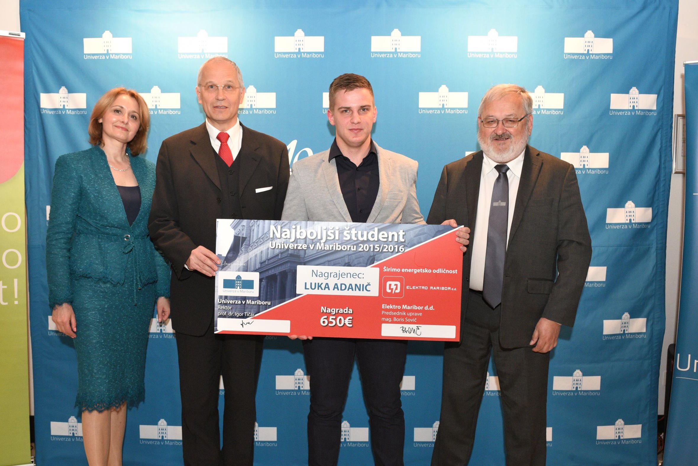 Luka je najboljši študent