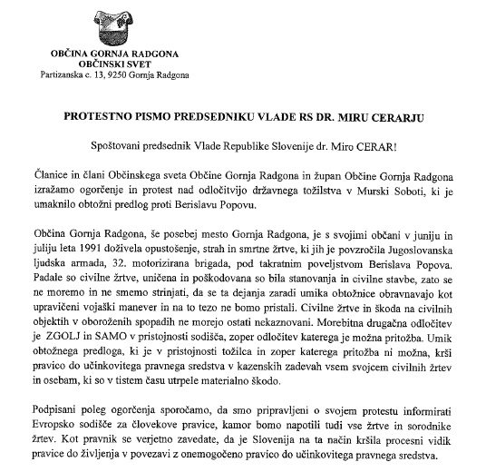 Protest Radgončanov