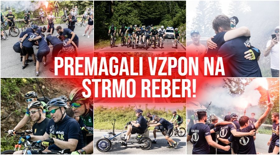 VZPON NA STRMO REBER PREMAGAN: Deželaku Je Skupaj S Podporniki Uspelo ...