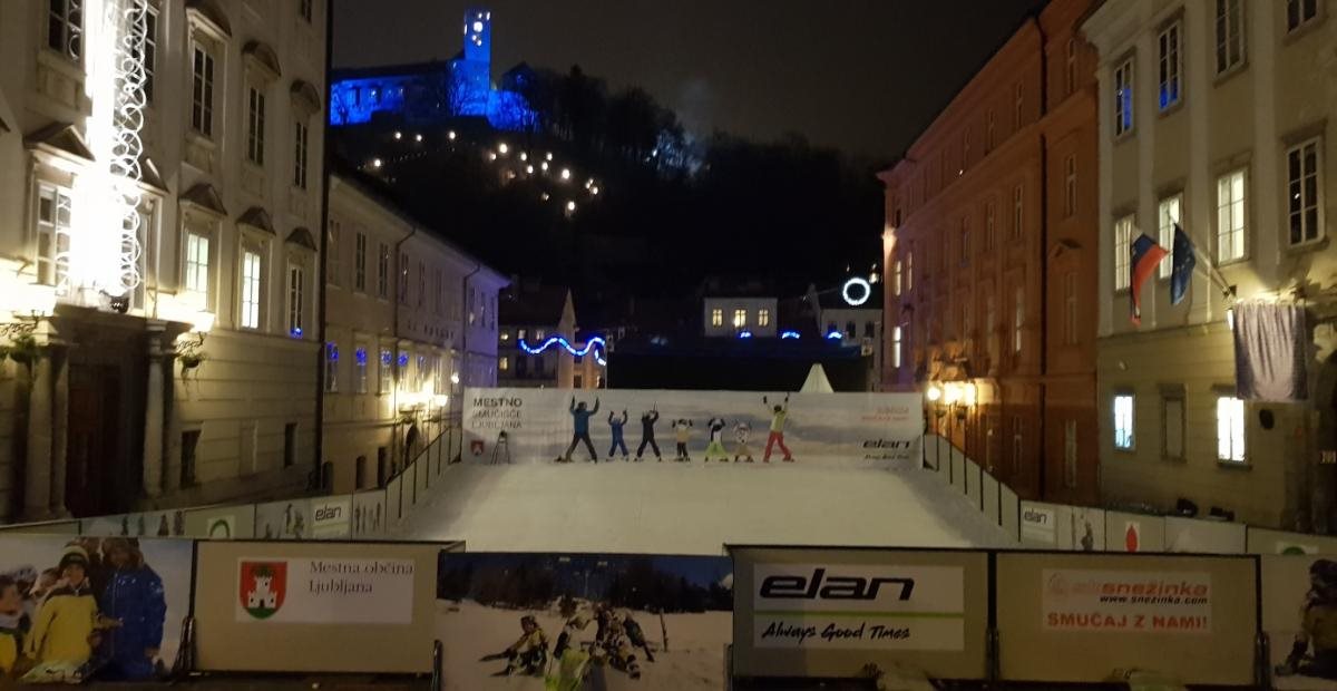 Smučanje v Ljubljani