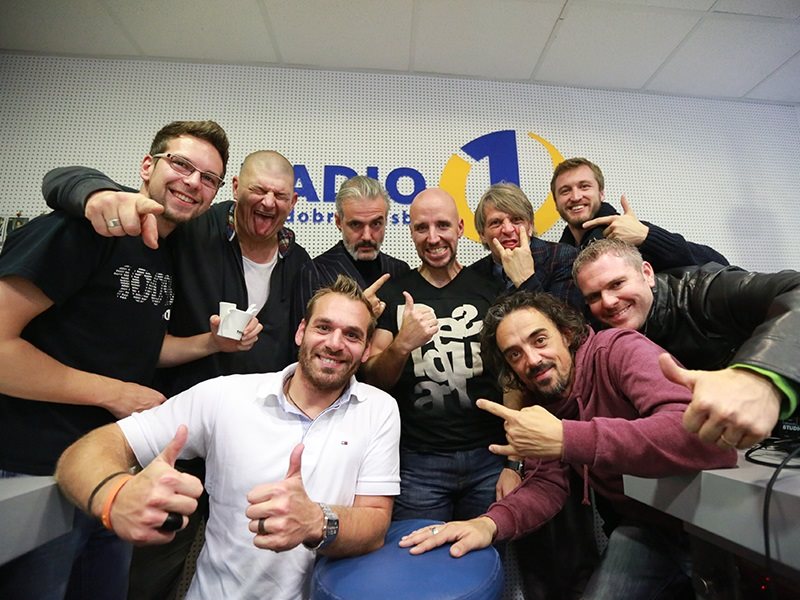 Triggerfinger očarali punce na Radiu 1!