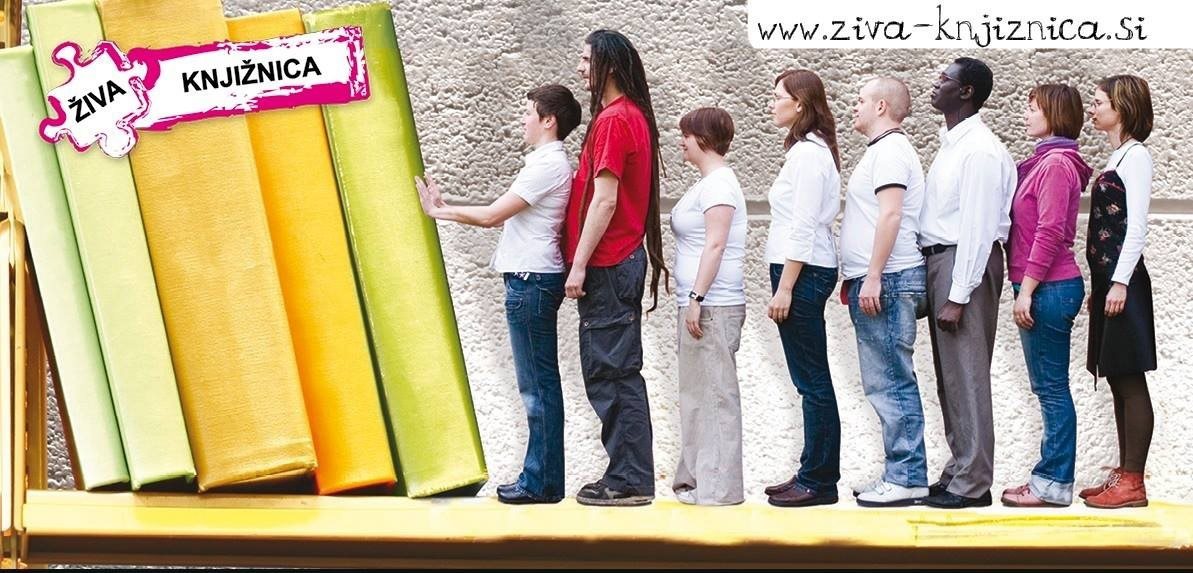 V Kranju prvič Živa knjižnica